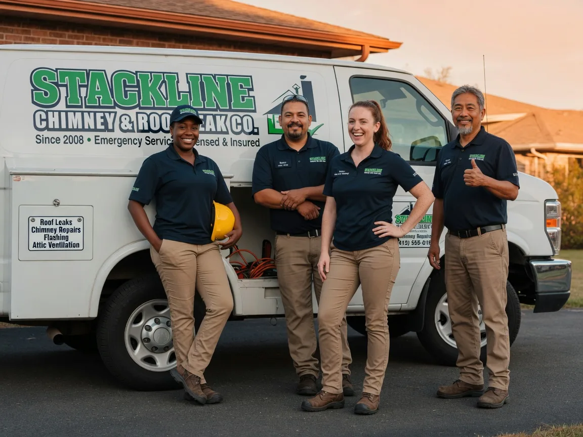 Chimney flashing repair company in Lumberville, PA